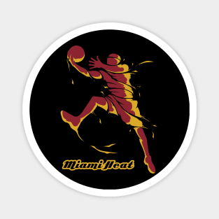 Miami Heat Fans - NBA T-Shirt Magnet